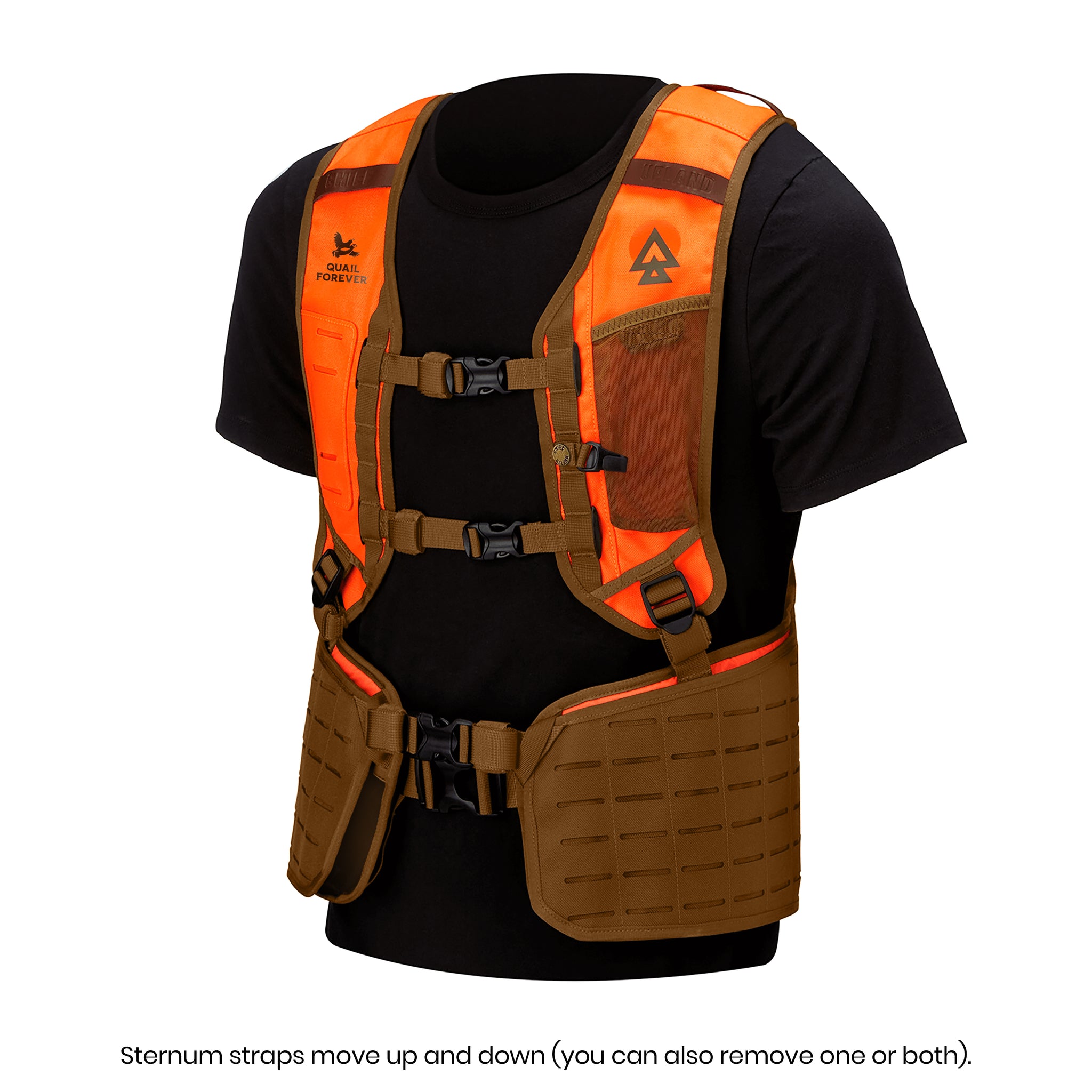 Quail Forever Edition Over/Under Vest | Blaze & Coyote Brown (NEW!)