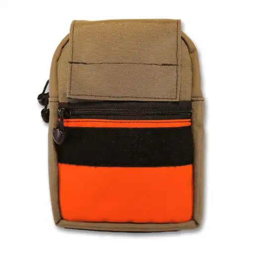 Q5 Zippered Shell Pouch 6x8 | Blaze & Coyote Brown