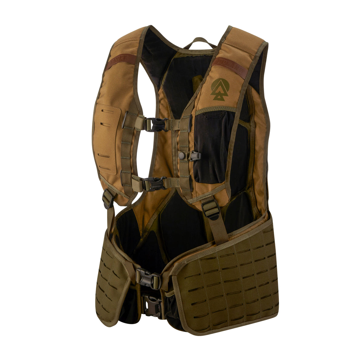 Over/Under Vest - Coyote Brown & Olive Earth Tone – Chief Upland