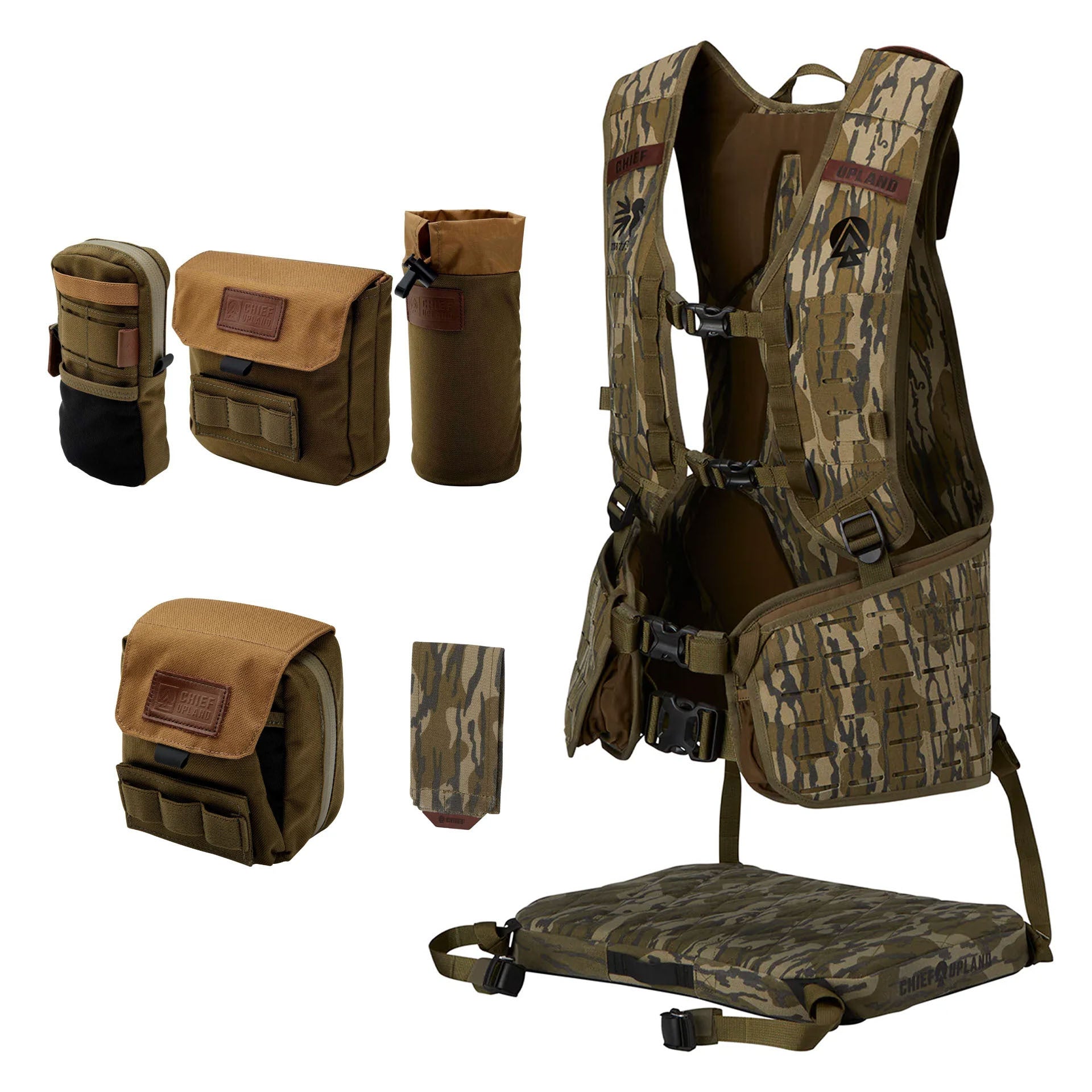 Flydown Turkey Vest | All-In Bundle | Mossy Oak Bottomland