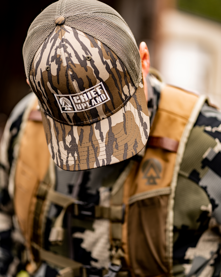 Mossy Oak Bottomland Snapback Hat Chief Upland