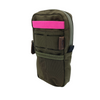 Waterproof Electronics Pouch | Blaze Pink & Olive