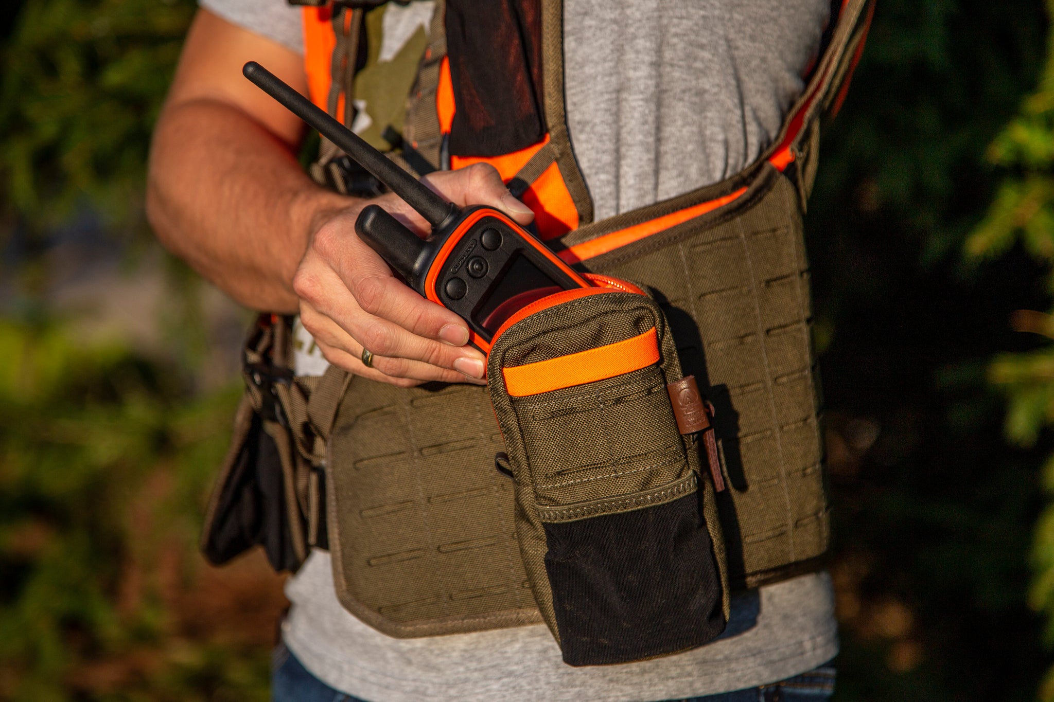 Waterproof Electronics Pouch | Blaze & Coyote Brown (NEW!)