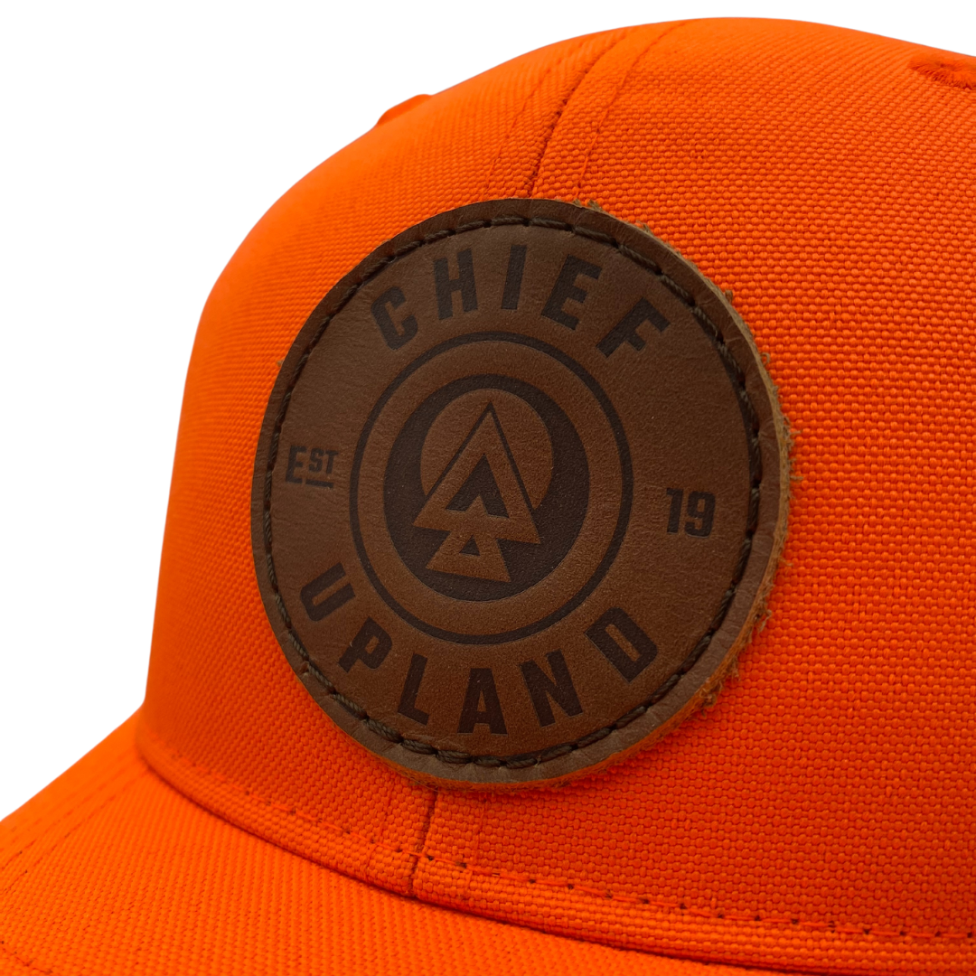 Blaze orange snapback sales