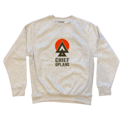 Chief Upland™ Heavyweight Icon Crew Sweatshirt - Ash