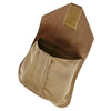 Quilomene Shell Pouch 8x8 | Blaze & Coyote Brown