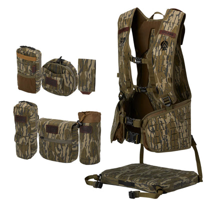 Flydown Turkey Vest | All-In Bundle | Mossy Oak Bottomland