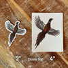 Flushing Pheasant Sticker