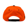 God Bless Bird Dogs | America 250 - Twill Snapback Hat - Blaze Orange/Brown Waxed