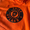 Roundel Logo Hoodie - Blaze Orange