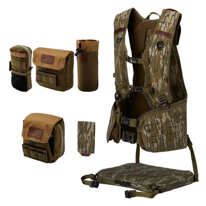 Flydown Turkey Vest | All-In Bundle | Mossy Oak Bottomland