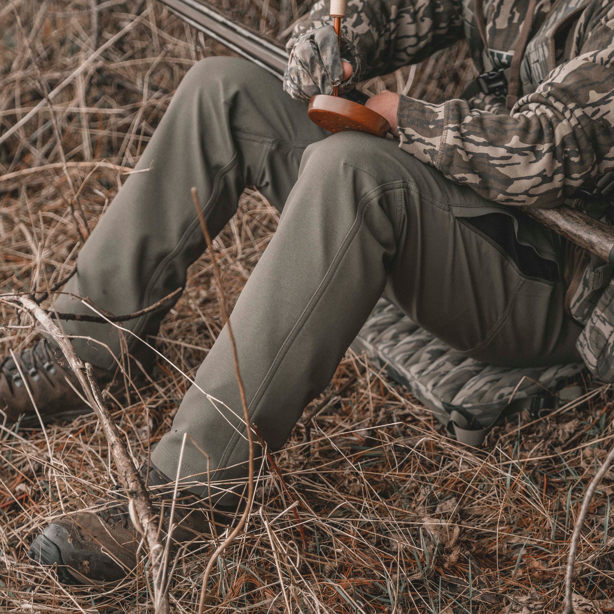 Uplander Brush Pants | Olive (Early-Mid Season) – Chief Upland