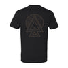 Chief Upland™ Topo Icon T-Shirt - Black/Tan