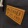 Chief Upland™ Leather Patch Hoodie - Black
