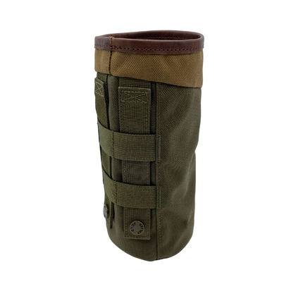Water Bottle Pouch - Structured Top | Earth Tone