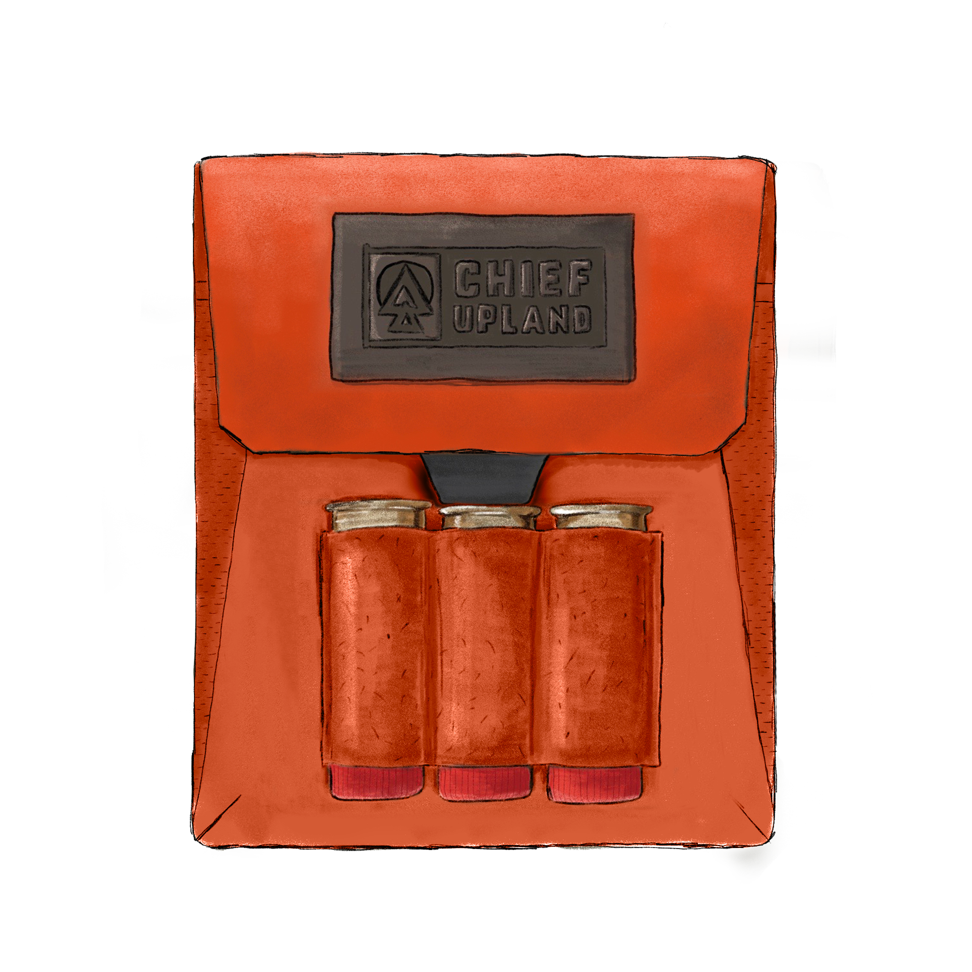 Quick Grab Ammo Pouch | Full Blaze Orange (NEW!)
